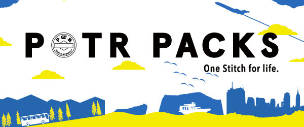 POTR と快適な旅を！「POTR PACKS(パックス)」