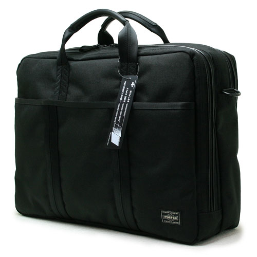 【美品】PORTER ハイブリッド 3WAY BRIEFCASE ブラック